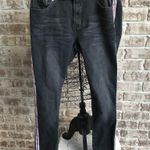 Denim & Rivets Girls Black Jeans Stripes on sides Size undefined Photo 6