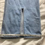Hollister Womens Ultra HighRise Dad Jeans Split Hem Light Wash Denim W28 L31 EUC Photo 6