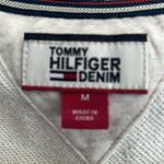 Tommy Hilfiger cream logo short sleeve sweater dress size women’s medium Photo 1