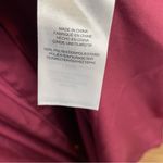 Ralph Lauren  Asymmetrical Maroon Long Sleeve Buttoned Dress Size 6 romantic Photo 7