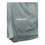 Alphalete  Womens Green Essential Core Shorts, XS Photo 2