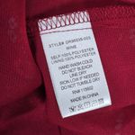 Lush Clothing Lush Flowy Floral Smocked Long Sleeve Dress in Wine L Photo 2