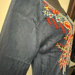 Johnny Was Blouse Embroidered Floral size md Photo 7