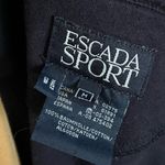 Escada Sport • Navy Yellow White Zip Up Hoodie Size M Photo 3