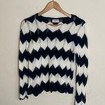 Frame ‎ Denim Le Croche Zig-Zag Sweater ( S ) Photo 2