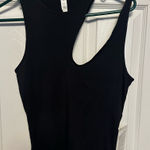 Lululemon athletica Black Asymmetrical Tank Top Photo 0