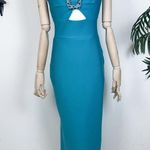 Elliatt  Rosemaire Bodycon Midi Dress - Teal Photo 4