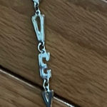 Silver 'I Love You' Bracelet Photo 0