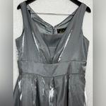 Nina  Nischelle Stunning Shimmering Silver Dress SZ 10 Photo 1
