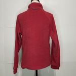 Columbia Full Zip Fleece Women’s Long Sleeve Jacket Medium Red EUC Photo 3