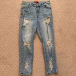 Wax Jean Light Blue Straight Leg Jeans Size 14 Photo 1