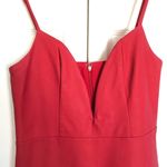 NBD Red Pleather  Mini Dress Size M Photo 2