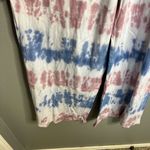 Caution to the Wind NWOT Tie Dye Jumpsuit Romper Cropped Blue Pink White Small Photo 4