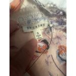 En Crème Women's Floral Romper with Tassels Size S Multicolor White Photo 4