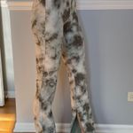 ZARA Tie Dye Green Pants Photo 1
