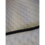 Caroline Rose Quilted‎ White Full Zip Vest Size Medium Photo 2