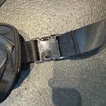 Lululemon  athletica Black 3D Leather logo Belt bag! Great condition! Photo 5