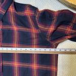 Gap Plaid Button Down Long Sleeve Oversized Tunic Top Relaxed Fit Womens XL Photo 6