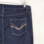 D. Jeans  Size 10 Jeans Skinny Solid‎ Dark Blue Mid Rise Stretch 32 Inseam 1664 Photo 6