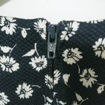 J. McLaughlin  10 Cotton Sleeveless Floral Crop Top in White on Black Photo 2