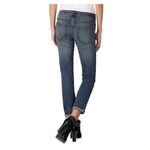 Calvin Klein Women’s Slim Boyfriend Denim Roll Cuff Jeans with Stretch Blue Size 4 Photo 7