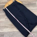 Club Monaco ‎ navy ruffle pencil skirt Photo 2