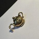 Signed Avon Teapot Brooch Tack Pin Gold Tone Photo 2