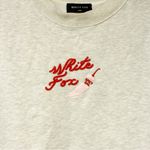 White Fox Boutique  Spicy Gal Crewneck Sweatshirt Women Size S/M Heather Gray Photo 1