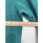 L.L. Bean Cozy Knit Pullover Women's Size Small Tall Teal Cozy Pockets Blue Photo 6
