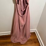Azazie Clarice Bridesmaid Dress Dusty Rose Photo 9