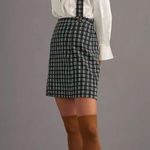 Anthropologie Maeve Plaid Pinafore Skirt NEW Size 6 Photo 6