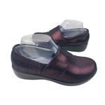 Alegria * Lauryn-869 Metallic Nubuck Strap Clog Comfort Shoe Womens Size 37 Photo 2