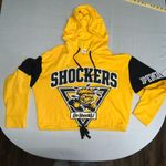 PINK - Victoria's Secret PINK • Wichita State University • Cinched Waist Cropped Hoodie Photo 3