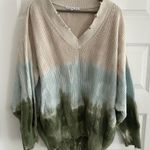 Young Fabulous and Broke Ombre Run Away Sweater Cream Green Size M / L Photo 0