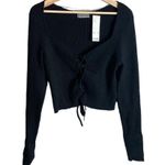 Urban Outfitters UO Elianna lace up woodland fairy sweater NWT Photo 1