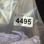 Lands' End  Intimates Balcony Bra 36D Light‎ Purple Floral Lace Lingerie Photo 5