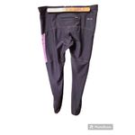 Nike  Running Dri-Fit Purple Gray Pink Leggings Size Medium Zipper Pocket Photo 1