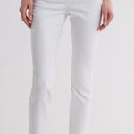 Rag and Bone  Simone Slim Ankle Pants White Cropped Pants Stretch Casual Size‎ 10 Photo 0
