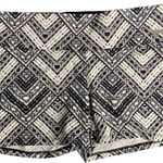 Victoria's Secret  PINK Yoga Shorts S Black White Geometric Elastic Waist Mid Rise Photo 1