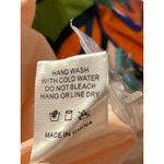 Palms Away Dress Womens S Multicolor Short Sleeve Cotton Mini Summer Vacation Orange Photo 10