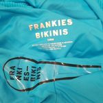 frankie's bikinis 💕💕 Marie Ribbed Underwire Swimsuit ~ Ocean Blue Large L NWT Photo 7