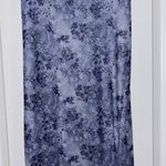 Floral Lace Trim midi dress Blue Size XS Photo 2