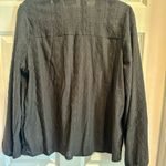 Kaileigh  Charcoal Eyelet Blouse Photo 7