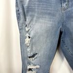 Torrid  Plus Size 26 Jeans Skinny Ripped‎ Distressed Blue High Rise 1638 Photo 6