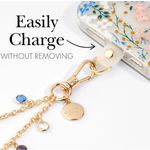 Kate Spade Phone Charm Bracelet in High Shine. Will Fits All Phones Photo 5