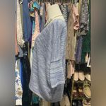 White House | Black Market  Sweater Blue with Silver Flecks Size Small Photo 2