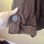 Cato  Womens Chocolate Brown Lined Blazer‎ Pockets Size 18/20 Career Wear Office Photo 2