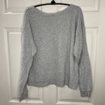 Rails  Kelli Paris Appliqué Sweatshirt Women's Size Medium Cotton Modal Gray Knit Photo 4