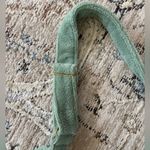 Haomy Banana‎ St Tropez Sling Bag Light Green Terry Cloth Crossbody Photo 4