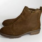 Steve Madden Women's Leona Chelsea Ladies Ankle Boot Faux Suede Brown Size 8.5 Photo 0